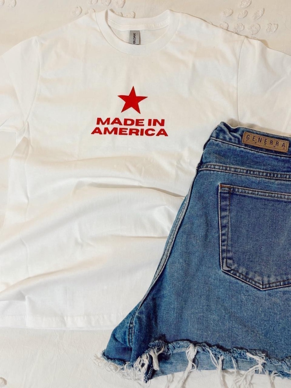 fourth of july baby tee